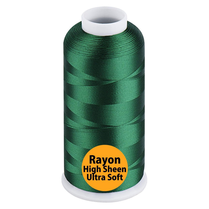 Simthread Vibrant 100% Rayon Viscose 40wt Embroidery Thread Single Spool - 5000M - 20 Colors - Simthread - High Quality Machine Embroidery Thread Supplier