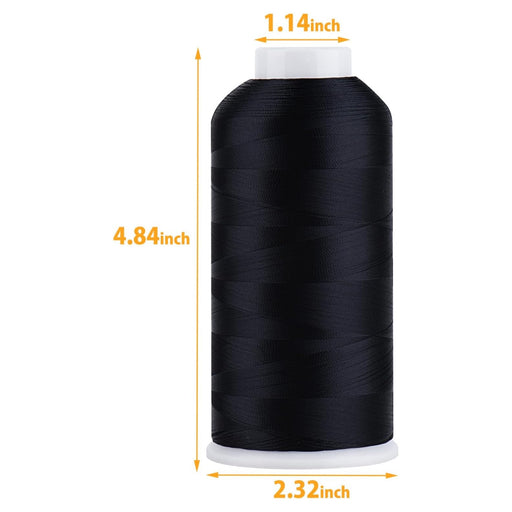 Simthread Vibrant 100% Rayon Viscose 40wt Embroidery Thread Single Spool - 5000M - 20 Colors - Simthread - High Quality Machine Embroidery Thread Supplier