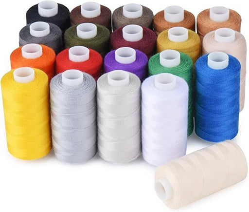 All Purpose Thread Polyester 20 Colors for Quilt Piecing Sewing Simthread 