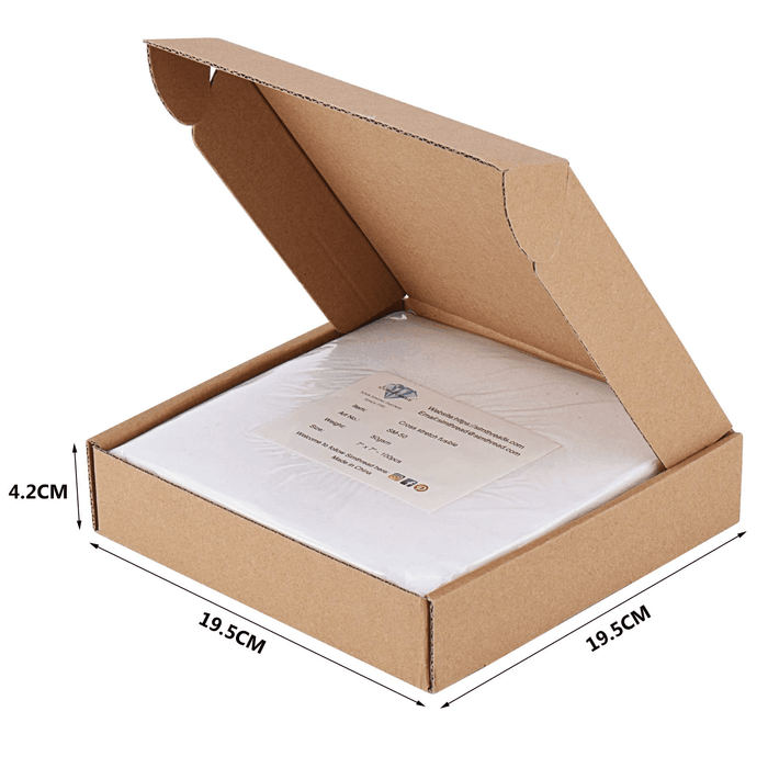 Fusible Iron-on Embroidery Backing Stick Protect - 7" x 7" - Simthread - High Quality Machine Embroidery Thread Supplier