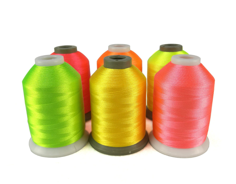 Simthread 6 Spools Embroidery Thread Kit - 1000M Simthread LLC