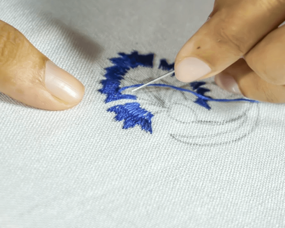 How to Thread Embroidery Thread Manually-SIMTHREAD