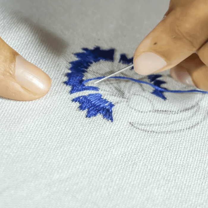How to Thread Embroidery Thread Manually-SIMTHREAD