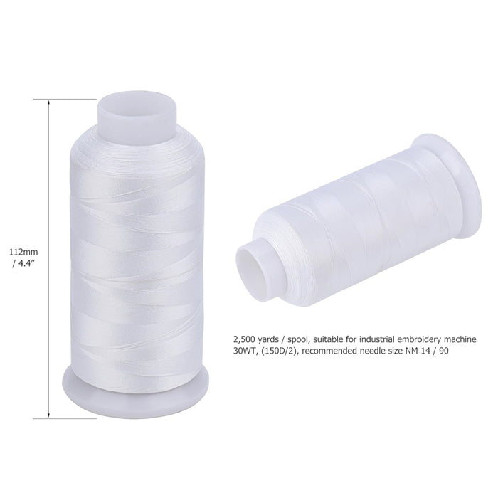 Simthread Luminous Moonlight Embroidery Thread 2200M/2500Yards