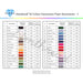 32 Madeira Colors 500M Embroidery Thread Set 1 - Simthread - High Quality Machine Embroidery Thread Supplier