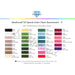 32 Madeira Colors 500M Embroidery Thread Set 2 - Simthread - High Quality Machine Embroidery Thread Supplier