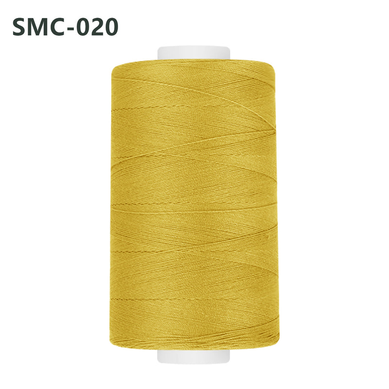 Simthread 44 Colors 100% Long-Staple Mercerized Cotton Sewing Thread - 500M - Sold Separately