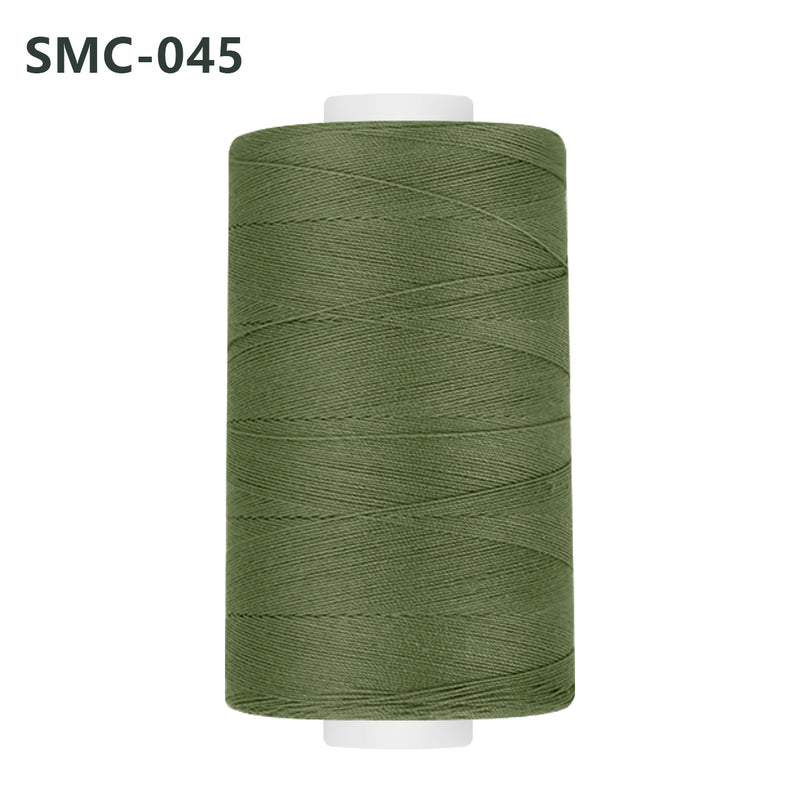 Simthread 44 Colors 100% Long-Staple Mercerized Cotton Sewing Thread - 500M - Sold Separately