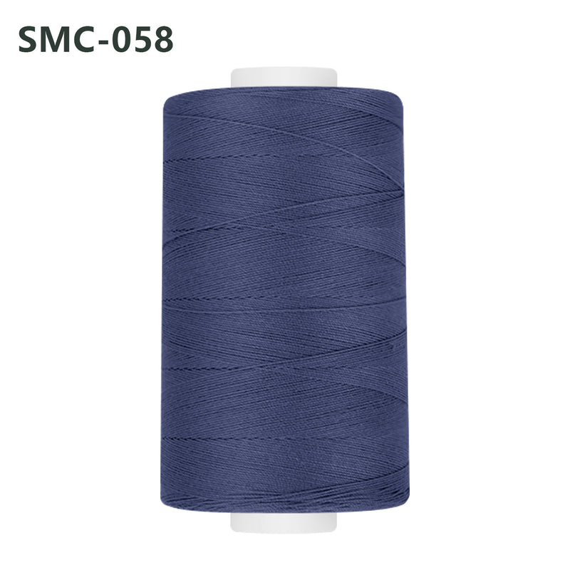 Simthread 44 Colors 100% Long-Staple Mercerized Cotton Sewing Thread - 500M - Sold Separately