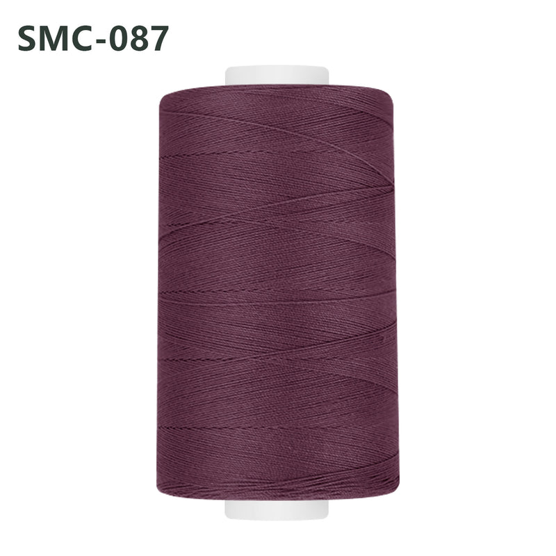 Simthread 44 Colors 100% Long-Staple Mercerized Cotton Sewing Thread - 500M - Sold Separately