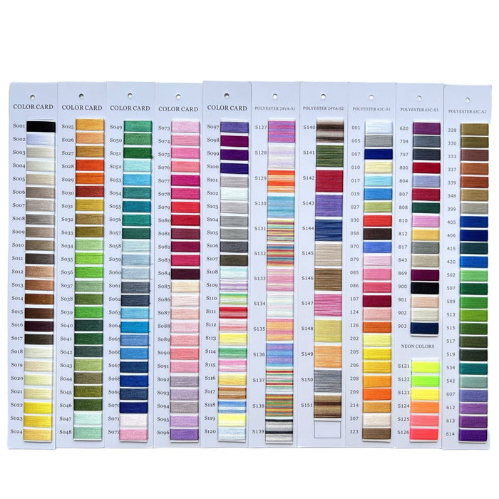 Simthread 32/63 Colors Embroidery Thread Kit 300M — Simthread