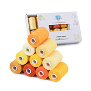 Simthread 10 Spools 1000 Yards 40wt Polyester All Purpose Sewing Thread - Simthread - High Quality Machine Embroidery Thread Supplier