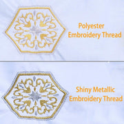 Simthread 21 Assorted Colors Metallic Embroidery Machine Thread Kit 500M - Simthread - High Quality Machine Embroidery Thread Supplier