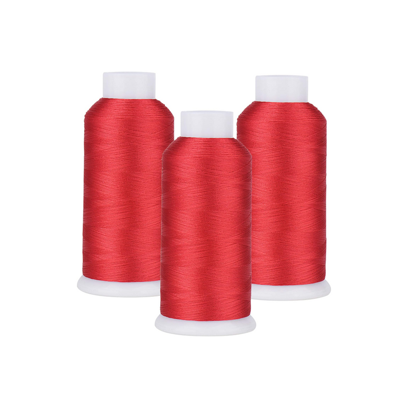 Simthread 3 Colored 5000M Spools 60wt Bobbin Fill Thread - Simthread - High Quality Machine Embroidery Thread Supplier