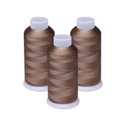 Simthread 3 Colored 5000M Spools 60wt Bobbin Fill Thread - Simthread - High Quality Machine Embroidery Thread Supplier