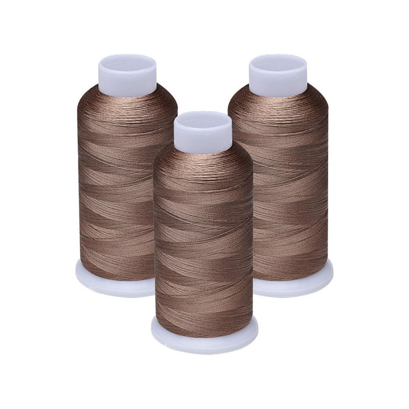 Simthread 3 Colored 5000M Spools 60wt Bobbin Fill Thread - Simthread - High Quality Machine Embroidery Thread Supplier