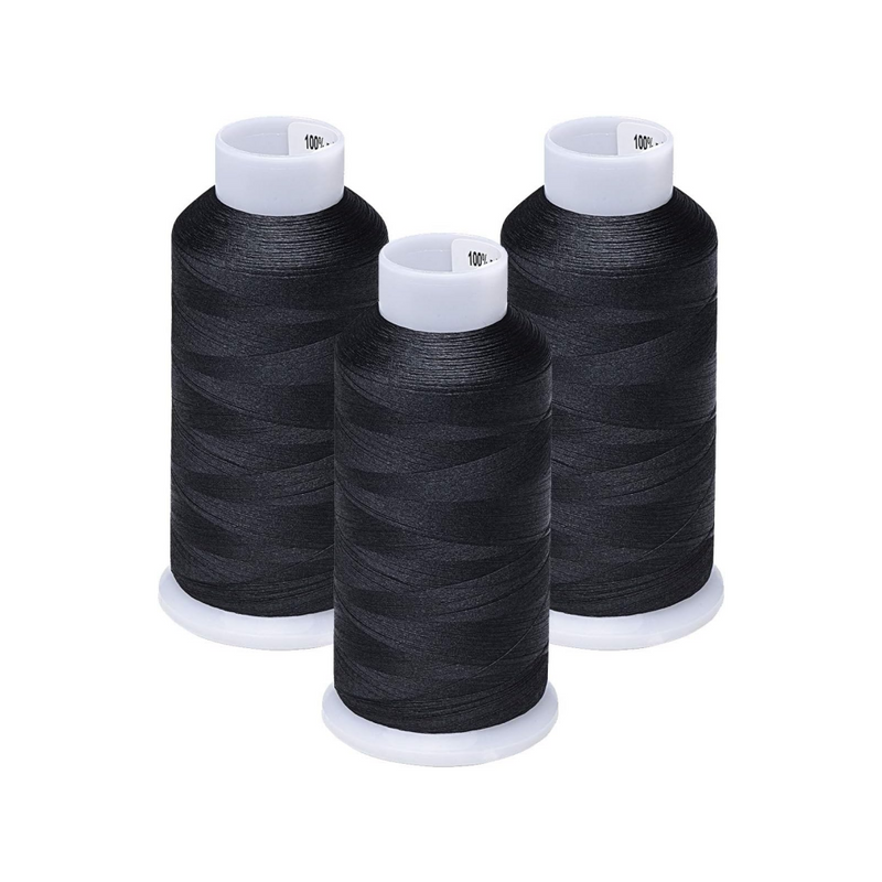 Simthread 3 Colored 5000M Spools 60wt Bobbin Fill Thread - Simthread - High Quality Machine Embroidery Thread Supplier