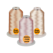 Simthread 3 Spools 5000M Embroidery Machine Thread Pack- Multiple Color Options - Simthread - High Quality Machine Embroidery Thread Supplier