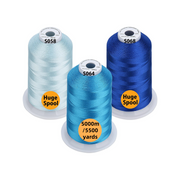 Simthread 3 Spools 5000M Embroidery Machine Thread Pack- Multiple Color Options - Simthread - High Quality Machine Embroidery Thread Supplier