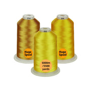 Simthread 3 Spools 5000M Embroidery Machine Thread Pack- Multiple Color Options - Simthread - High Quality Machine Embroidery Thread Supplier