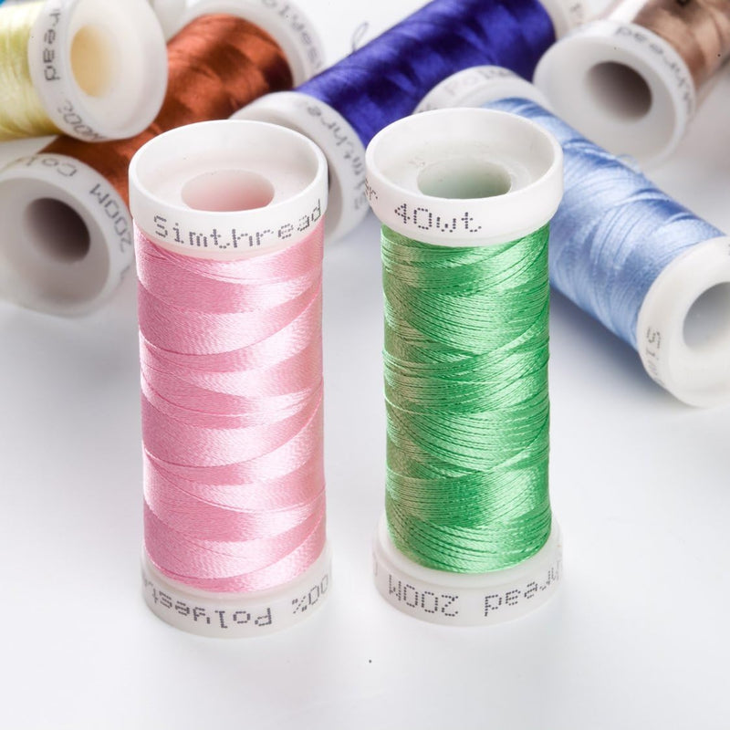 Simthread 32/63 Colors Embroidery Thread Kit 300M - Simthread - High Quality Machine Embroidery Thread Supplier