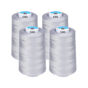 Simthread 4 Spools 40wt Polyester All Purpose Sewing Thread - 5000M - Simthread - High Quality Machine Embroidery Thread Supplier