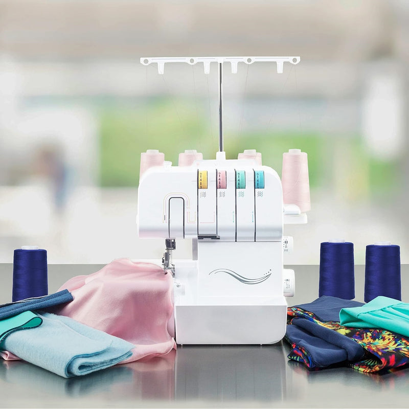 Simthread 4 Spools 40wt Polyester All Purpose Sewing Thread - 5000M - Simthread - High Quality Machine Embroidery Thread Supplier