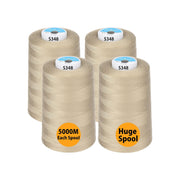 Simthread 4 Spools 40wt Polyester All Purpose Sewing Thread - 5000M - Simthread - High Quality Machine Embroidery Thread Supplier