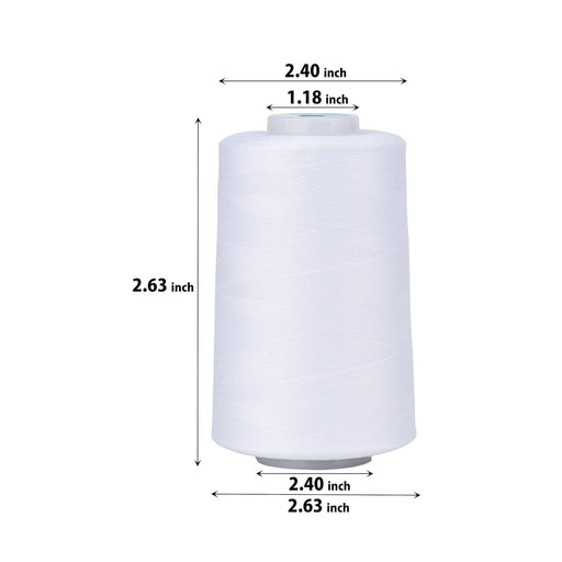 Simthread 4 Spools 40wt Polyester All Purpose Sewing Thread - 5000M - Simthread - High Quality Machine Embroidery Thread Supplier