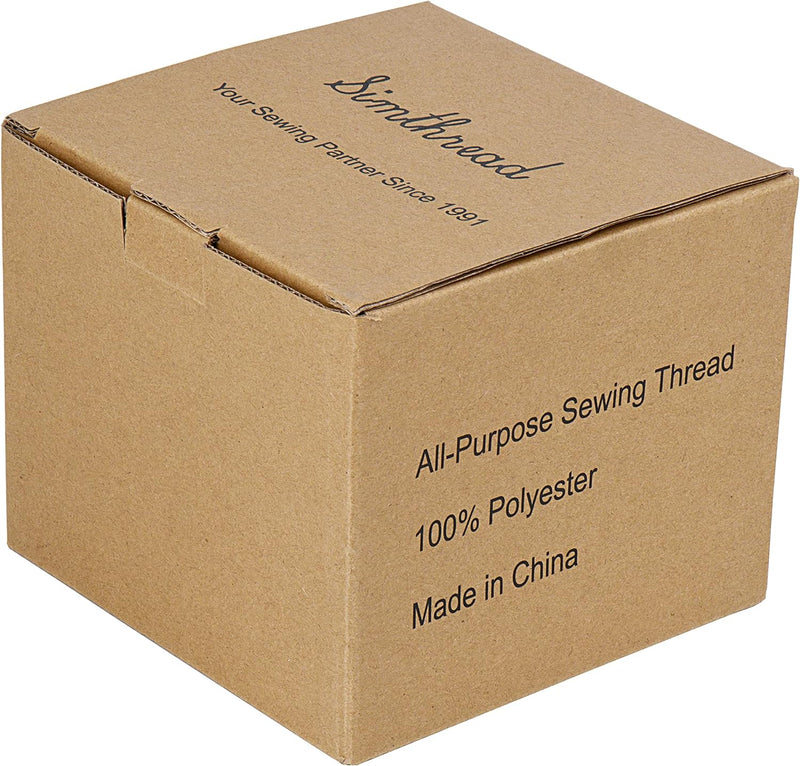 Simthread 4 Spools 40wt Polyester All Purpose Sewing Thread - 5000M - Simthread - High Quality Machine Embroidery Thread Supplier