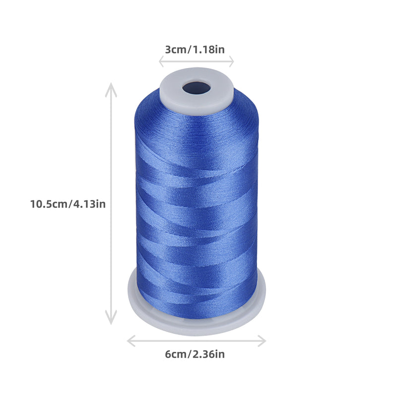 Simthread 40 Colors (60wt) 5000M Sewing Embroidery Thread - Sold Separ ...