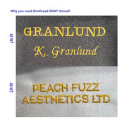 Simthread 40 Colors (60wt) 5000M Sewing Embroidery Thread - Sold Separately - Simthread - High Quality Machine Embroidery Thread Supplier