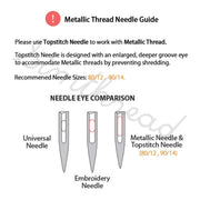 Simthread 6 Pcs Silver & Gold Colors Metallic Embroidery Thread - Simthread - High Quality Machine Embroidery Thread Supplier