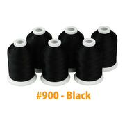 Simthread 6 Spools Embroidery Thread Kit - 1000M - Simthread - High Quality Machine Embroidery Thread Supplier