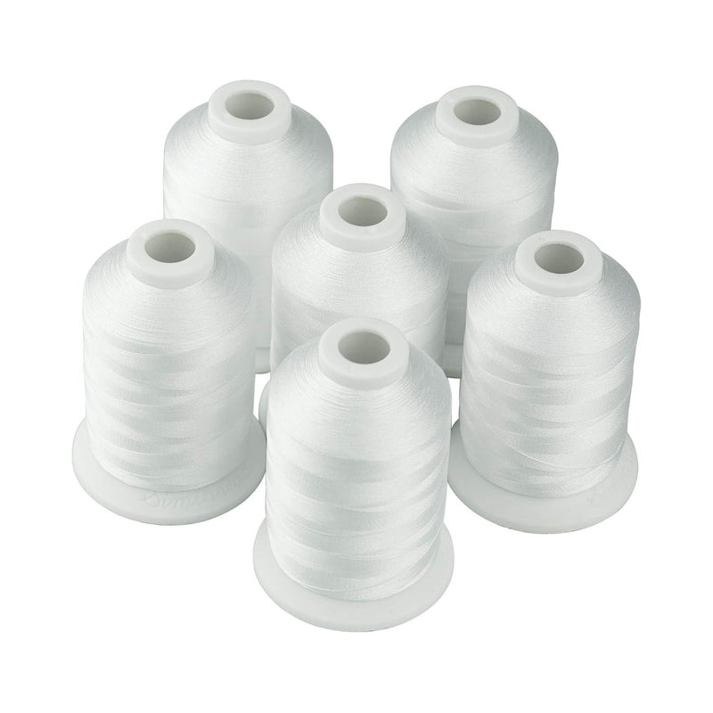 Simthread 6 Spools Embroidery Thread Kit - 1000M - Simthread - High Quality Machine Embroidery Thread Supplier