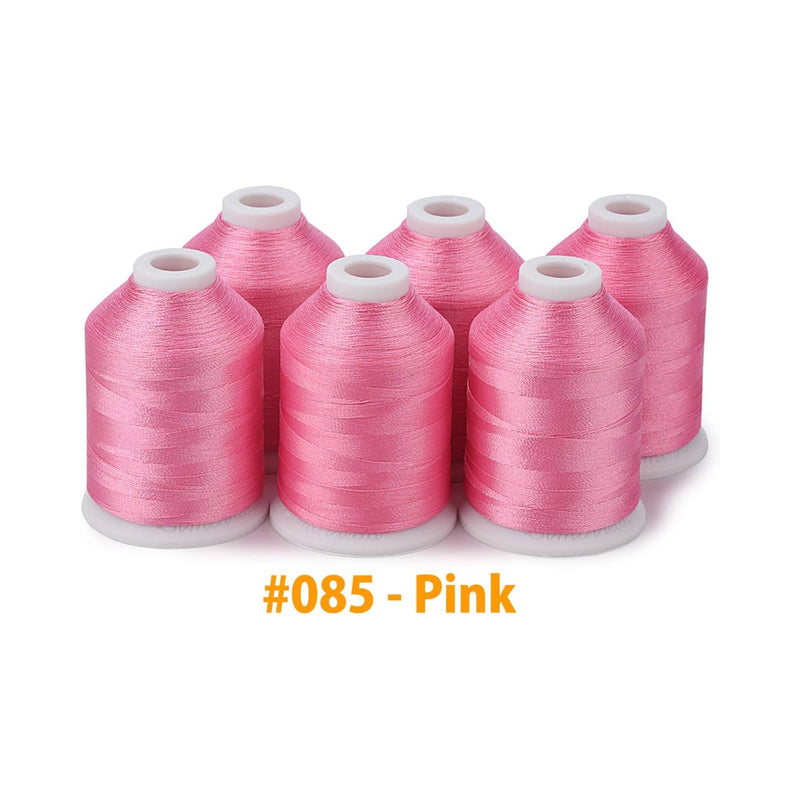 Simthread 6 Spools Embroidery Thread Kit - 1000M - Simthread - High Quality Machine Embroidery Thread Supplier