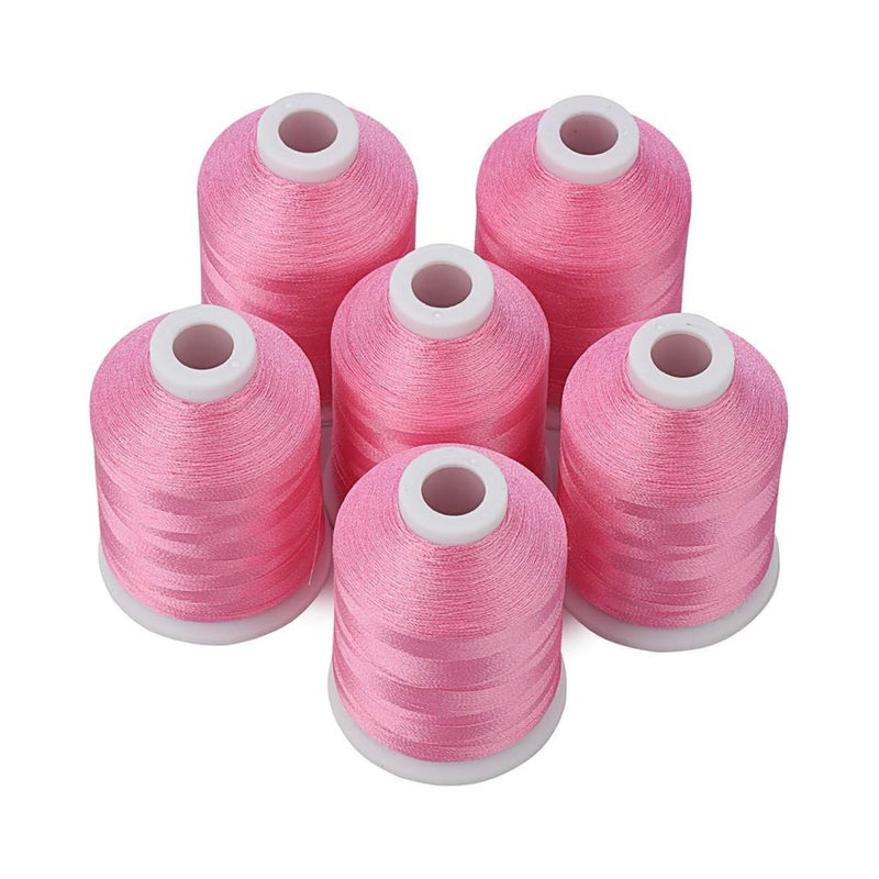 Simthread 6 Spools Embroidery Thread Kit - 1000M - Simthread - High Quality Machine Embroidery Thread Supplier