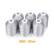 Simthread 6 Spools Embroidery Thread Kit - 1000M - Simthread - High Quality Machine Embroidery Thread Supplier