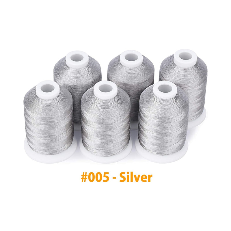 Simthread 6 Spools Embroidery Thread Kit - 1000M - Simthread - High Quality Machine Embroidery Thread Supplier