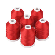 Simthread 6 Spools Embroidery Thread Kit - 1000M - Simthread - High Quality Machine Embroidery Thread Supplier