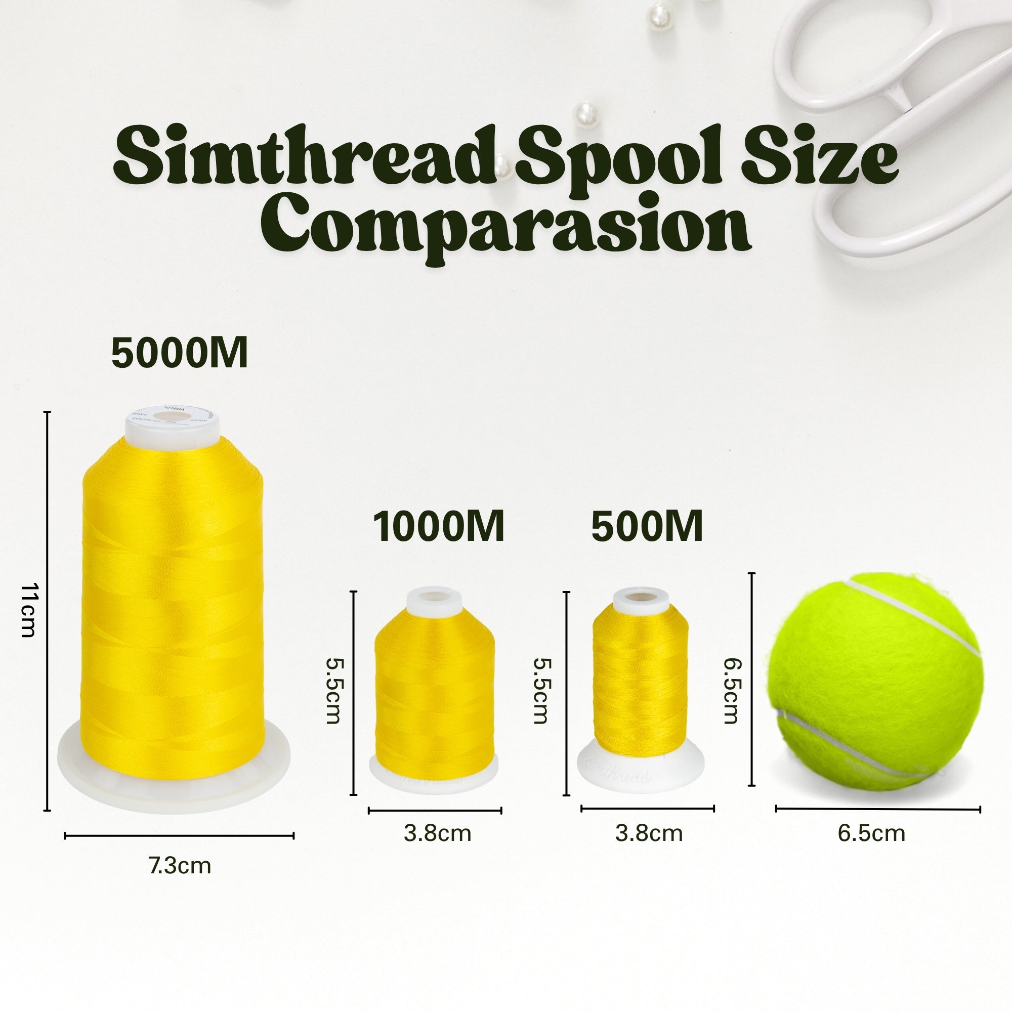 Simthreads 28 Color Variegated Embroidery Thread - 1100 Yards Each For Machines