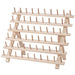Simthread 60 Spools Wooden Thread Stand Organizer with Hanging Hooks - Simthread - High Quality Machine Embroidery Thread Supplier