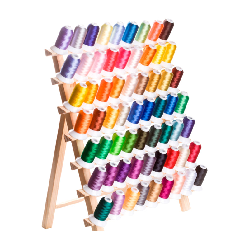 Simthread 63 Brother Colors Embroidery Thread Set 500M/1000M - Simthread - High Quality Machine Embroidery Thread Supplier