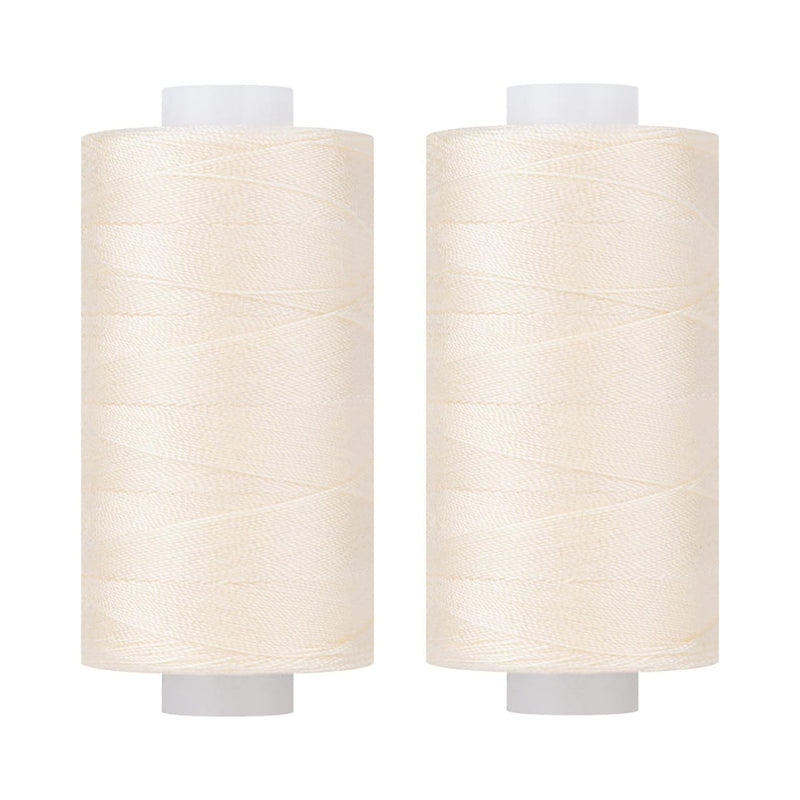 Simthread Colored 400 Yards 30wt Corespun All Purpose Sewing Thread 2p ...