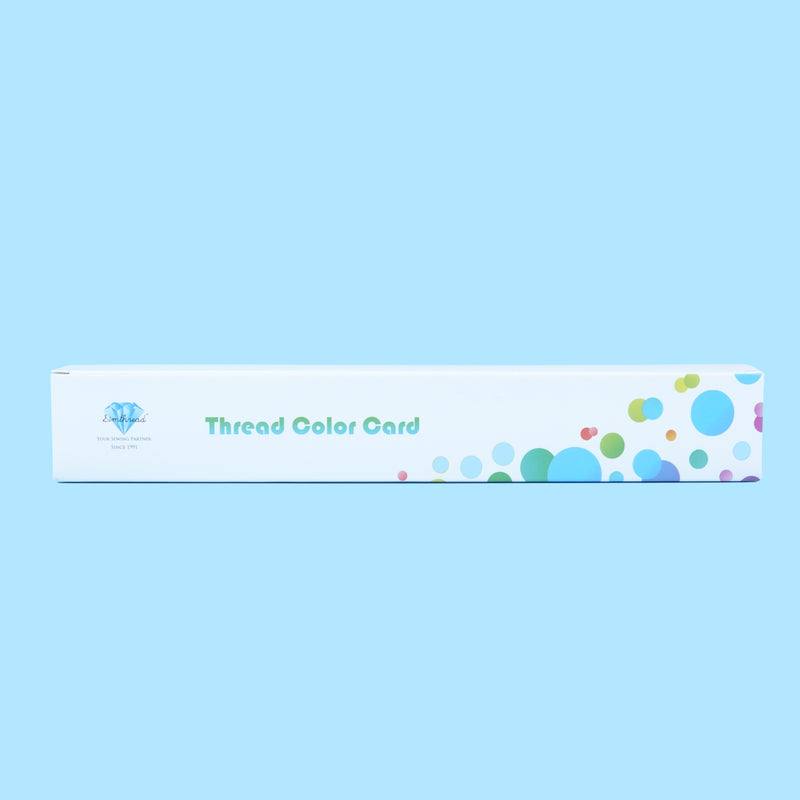 Simthread Embroidery Thread Real Thread Color Card ( 294 Colors ) - Simthread - High Quality Machine Embroidery Thread Supplier