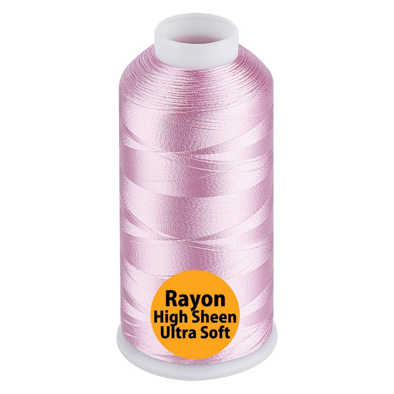 Simthread Vibrant 100% Rayon Viscose 40wt Embroidery Thread Single Spool - 5000M - 20 Colors - Simthread - High Quality Machine Embroidery Thread Supplier