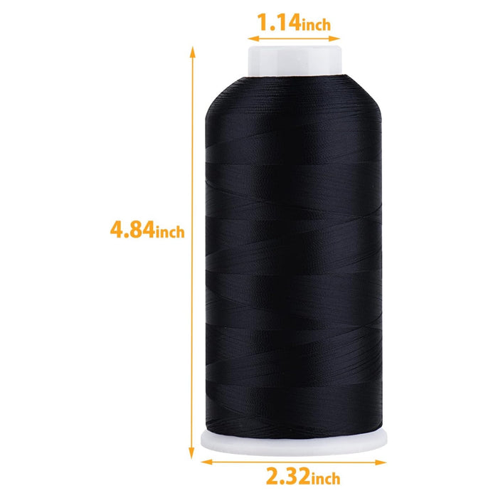 Simthread Vibrant 100% Rayon Viscose 40wt Embroidery Thread Single Spool - 5000M - 20 Colors - Simthread - High Quality Machine Embroidery Thread Supplier