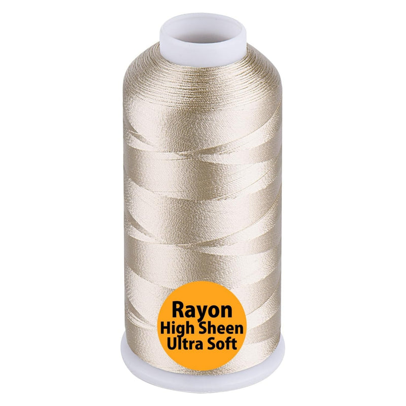 Simthread Vibrant 100% Rayon Viscose 40wt Embroidery Thread Single Spool - 5000M - 20 Colors - Simthread - High Quality Machine Embroidery Thread Supplier