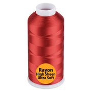 Simthread Vibrant 100% Rayon Viscose 40wt Embroidery Thread Single Spool - 5000M - 20 Colors - Simthread - High Quality Machine Embroidery Thread Supplier