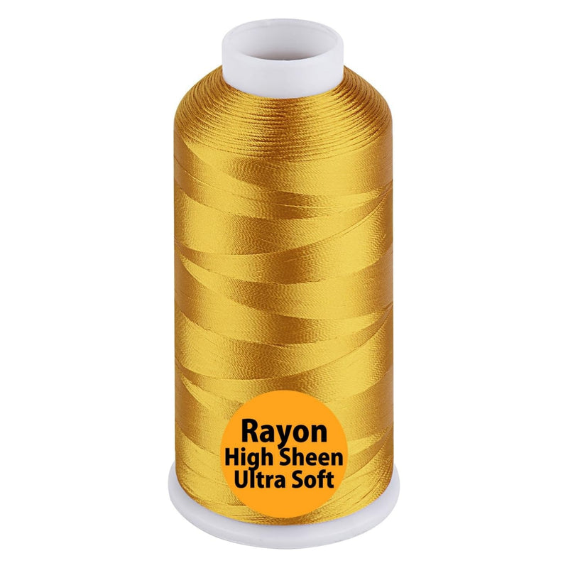 Simthread Vibrant 100% Rayon Viscose 40wt Embroidery Thread Single Spool - 5000M - 20 Colors - Simthread - High Quality Machine Embroidery Thread Supplier